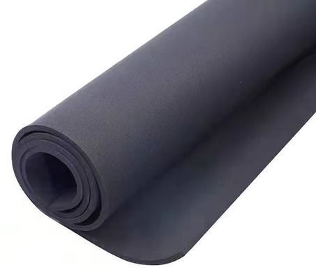 ผ้าคลุม 3 มิลลิเมตร สีดํา เปิดเซลล์ EPDM โฟม ยางแผ่น Neoprene โฟม ปรับปรุงการปิดขนาด 1000 × 2000 มิลลิเมตร
