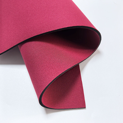 ผ้าเนโอเพรนสีดําสําหรับการกีฬารองรับความหนา 3 มม