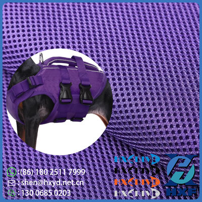 High Airflow Neoprene Material Resilient 3D Spacer Mesh Construction For Pet Harnesses Backpacks Breathable Sports Pads