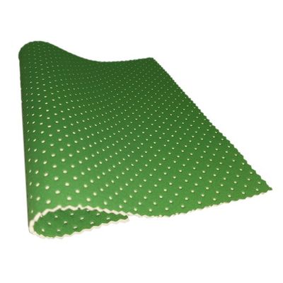 สีเขียว ECO Friendly Laminated Mesh SBR เนโอเพรนผ้าแผ่นเบา