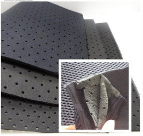 10% 30% 50% กระเจาะเซลล์ SCR 2 มม เนื้อผ้า Neoprene laminated สําหรับเสื้อผ้าด้านเดียว