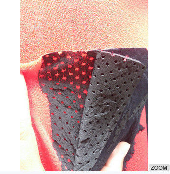 10% 30% 50% กระเจาะเซลล์ SCR 2 มม เนื้อผ้า Neoprene laminated สําหรับเสื้อผ้าด้านเดียว