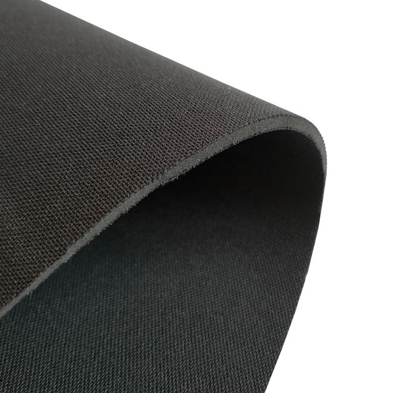 ROHS 1 - แผ่นผ้า Neoprene สีดำสองด้าน ขนาด 10 มม. สำหรับการพิมพ์, ผ้าพิมพ์ได้, ลายที่กำหนดเอง, ผ้าโพลีเอสเตอร์,
